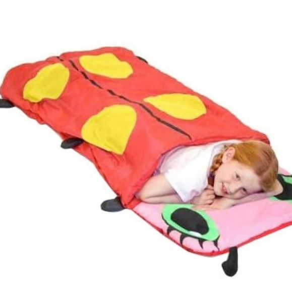 STUNNING MELISSA & DOUG LADBUG ALLIGATOR SLEEPING BAGS - Picture 3 of 14